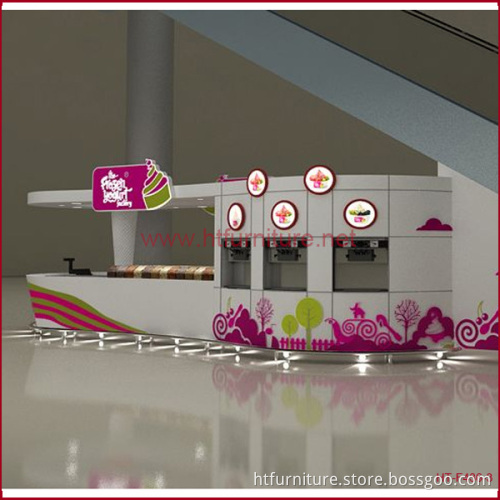 Htfurniture mall ice cream shop design brands
